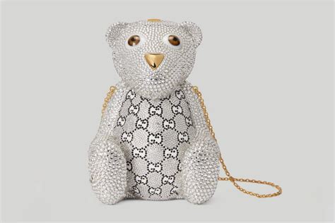 second hand gucci teddy bear bags